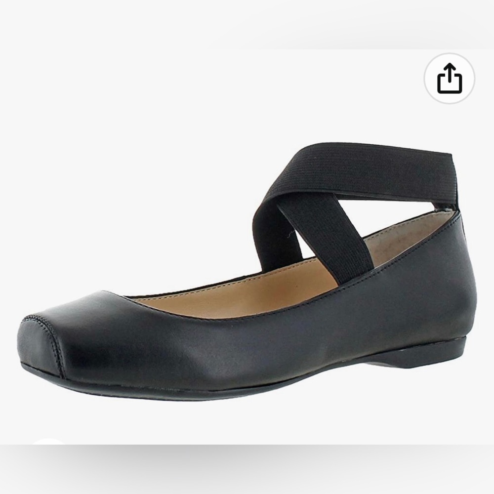 Jessica Simpson Black Ballet Flats Size 7.5